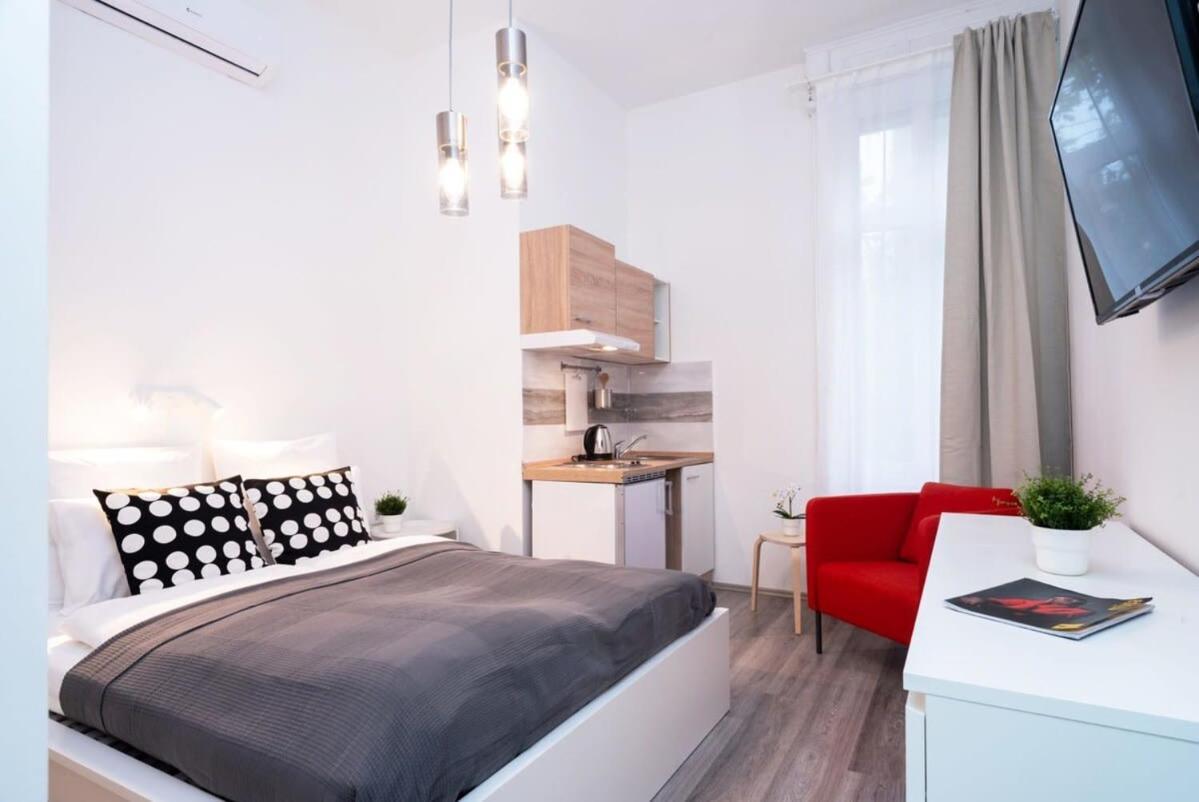 New Comfy Studio At Convenient Location Budapesta Exterior foto